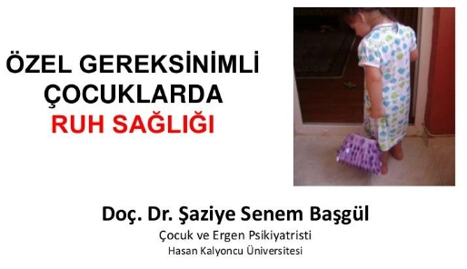 özel gereksinimli çocuklar